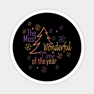 The Most Wonderful Time Of The Year Magnet